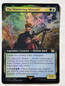 The Wandering Minstrel (Extended Art) Final Fantasy Foil - Image 1