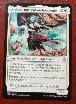 1x NM Ardenn, Intrepid Archaeologist - 010/361 U CMR - MTG Magic Never Played x1 - Image 1