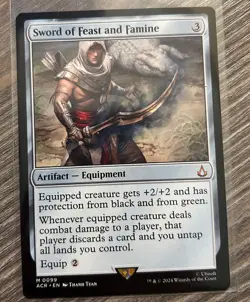 Sword of Feast and Famine Universes Beyond: Assassin's Creed Regular - Image 1