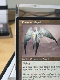 1X MTG Platinum Angel Brothers War Retro Non Foil Free Ship LP - Image 2