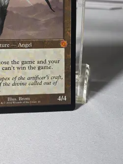 1X MTG Platinum Angel Brothers War Retro Non Foil Free Ship LP - Image 4