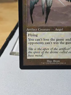 1X MTG Platinum Angel Brothers War Retro Non Foil Free Ship LP - Image 5