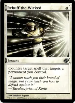 MTG Rebuff the Wicked NEARMINT NM / Magic The Gathering : Planar Chaos - Image 1