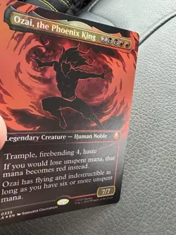 Ozai, the Phoenix King (0335) (Borderless) Avatar: The Last Airbender Foil - Image 1