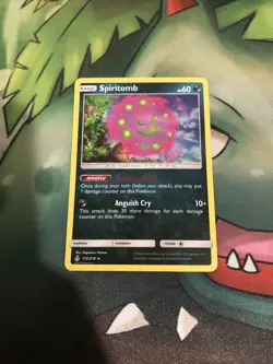 Spiritomb - 112/214 - Holo Rare LP/NM Pokemon SM10 - Unbroken Bonds - Image 1