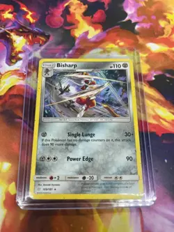 Bisharp 105/181 Sm-Team Up Regular MP-Moderately Played Pokemon TCG - Image 5