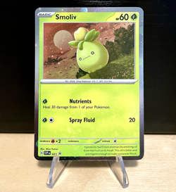 Pokemon TCG - Smoliv - SVP 23 - Black Star Promo - Cosmos Holo NM / Mint - Image 1