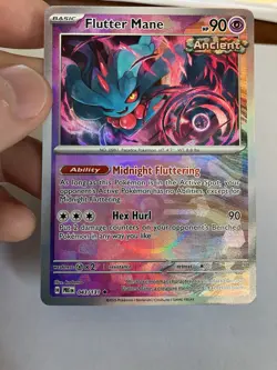 Flutter Mane Master Ball Pattern Rare 43/131 Pokemon TCG Prismatic Evolutions NM - Image 3