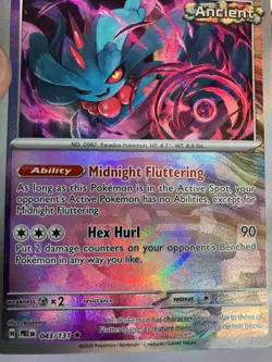 Flutter Mane Master Ball Pattern Rare 43/131 Pokemon TCG Prismatic Evolutions NM - Image 4