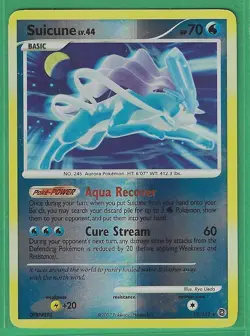 Pokemon - Secret Wonders "Suicune" 19/132 Reverse Holo X1 - Image 1