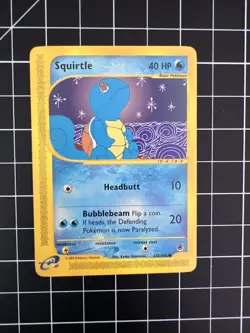 Squirtle #132/165 | 2002 Pokemon Expedition (MT/NM) - Image 1