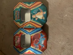 Lot Of Empty Pokemon Mini Tins / Tins / Pokeballs ! 151 , Paldea Partners + More - Image 3