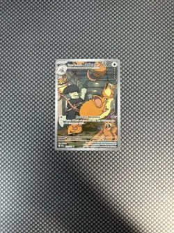 Pokemon TCG Team Rockets Raticate 202/182 Illustration Rare Near Mint - Image 1