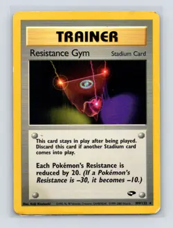 Pokemon TCG Resistance Gym 109/132 Gym Challenge Unlimited MP - Image 1