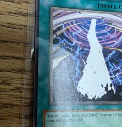 Special Hurricane Rare Yu-Gi-Oh! Card #AST-084 W/ Top Loader - Image 2