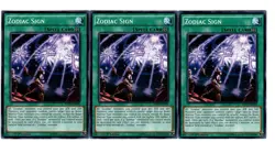 Yugioh- 3X Zodiac Sign - Common - 1st Edition - RATE-EN058 - Near Mint - Image 1