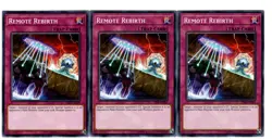 Yugioh - 3X Remote Rebirth - Common - Unlimited - CIBR-EN069 - Near Mint - Image 1