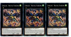 Yugioh - 3X Lyrilusc - Recital Starling - Common - 1st Edition - CIBR-EN092 - NM - Image 1