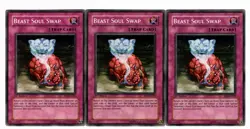 Yugioh- 3X Beast Soul Swap - Common - 1st Edition - FET-EN055 - Near Mint - Image 1