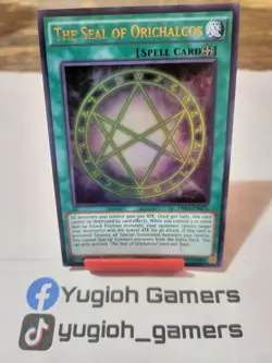 Yu-Gi-Oh The Seal Of Orichalcos DRL3 1st Edition Ultra Rare Light Played - Image 1