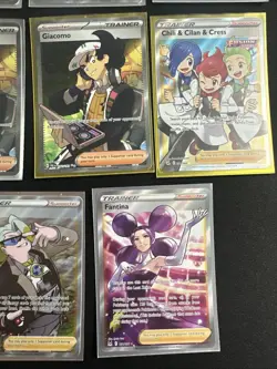 Pokemon Full Art Trainer Rare Lot of 15 Cards TCG Holo English - Image 3