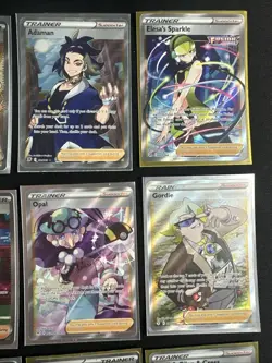 Pokemon Full Art Trainer Rare Lot of 15 Cards TCG Holo English - Image 4
