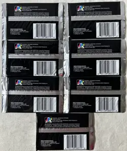 1996 Dragon Ball Z Pack Lot Of 7 JPP Amada Trading Cards Sealed 10 Card Packs - Image 2