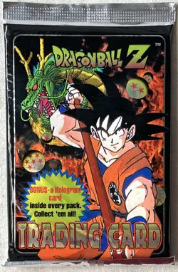 1996 Dragon Ball Z Pack Lot Of 7 JPP Amada Trading Cards Sealed 10 Card Packs - Image 3