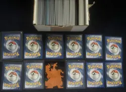 Huge Collection Bulk Lot of 300+ Pokemon Cards Mixed Vintage-Modern HP-DAMAGED - Image 4