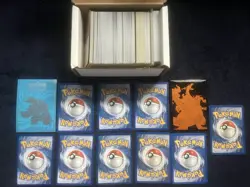 Huge Collection Bulk Lot of 300+ Pokemon Cards Mixed Vintage-Modern HP-DAMAGED - Image 4