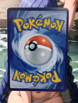 Delia Wedding Outfit Pokemon Anime Waifu Sexy Goddess Doujin Trainer Card - Image 2
