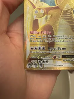 Pokemon TCG Dragonite-EX Evolutions Full Art Holo Card 106/108 Ultra Rare - Image 4