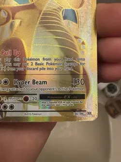 Pokemon TCG Dragonite-EX Evolutions Full Art Holo Card 106/108 Ultra Rare - Image 5