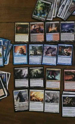 Magic The Gathering Mixed Lot Vintage 40+ Card Lot Played Condition - Image 2