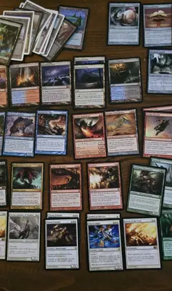 Magic The Gathering Mixed Lot Vintage 40+ Card Lot Played Condition - Image 3
