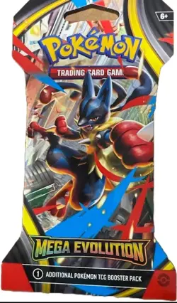 Pokemon Mega Evolution Booster Pack - 10 Cards / Pack - Random Art - SEALED - Image 1