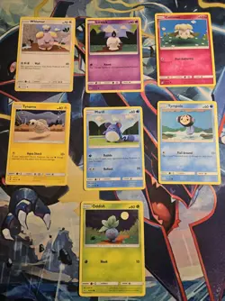 Pokemon Asako Ito Artist x7 Card Bundle - Image 1