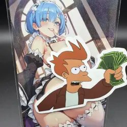 Rem Anime Waifu Card Doujin ACG Goddess Holo - Image 2