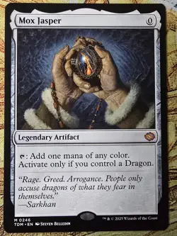 Mox Jasper Tarkir: Dragonstorm Regular Card #246 NM MTG - Image 1