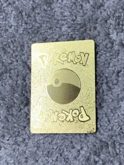 Pokemon Mewtwo EX HP170 X Ball Gold Foil Fan Art Card - Image 3