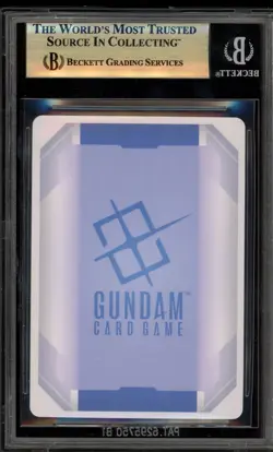 Gundam Card Game Overflowing Affection Newtype Rising U+ #118 BGS 10 Pristine - Image 2