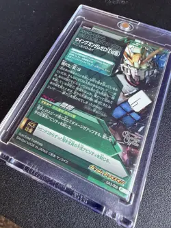 Gundam Try Age card OA3-006 Wing Gundam Zero Endless Waltz FOIL OOP Rare 7 - Image 2