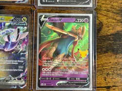 Pokemon Ultra Rare Lot 6 Cards! V, VMAX & ex Bundle - Pikachu, Tyranitar, Zacian - Image 5