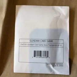 Gundam Card Game Store Tournament Kit TKIT-01 English NEW SEALED TCG - Image 1