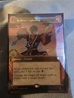 Redirect Lightning (Showcase) Avatar: The Last Airbender Foil - Image 2