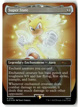IN-HAND & SHIPS NEXT DAY 🌈FOIL & NON-FOIL SINGLES | Secret Lair x Sonic ENG NM - Image 2