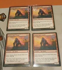 Simian Spirit Guide X4 Playset Time Spiral Remastered NM MTG - Image 1