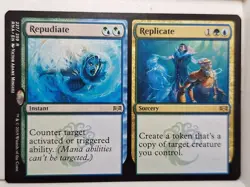 Repudiate / Replicate - Ravnica Allegiance - Magic the Gathering MTG Nice! - Image 1