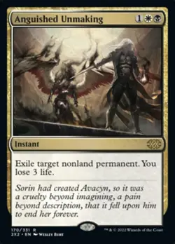 MTG - Anguished Unmaking [Double Masters 2022] - Image 1