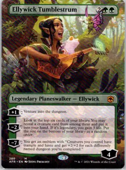 Ellywick Tumblestrum (Borderless) M Adventures in the Forgotten Realms 286 NM - Image 1